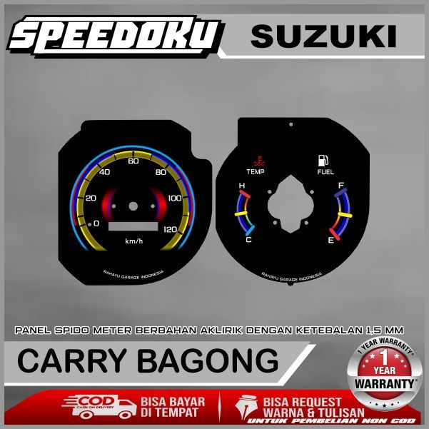 PAPAN SPEEDOMETER CUSTOM SUZUKI CARRY BAGONG