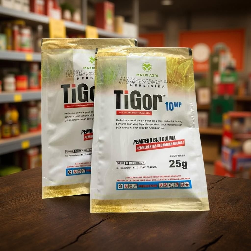 HERBISIDA TIGOR 10WP 25gram / HERBISIDA PEMBEKU BIJI / HERBISIDA SELEKTIF PADI