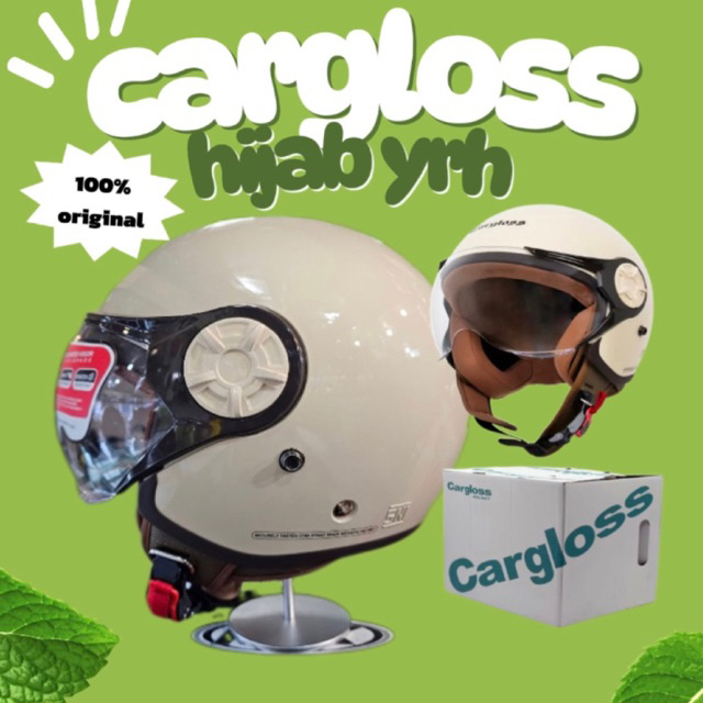 HELM CARGLOSS HIJAB YRH 100%ORIGINAL