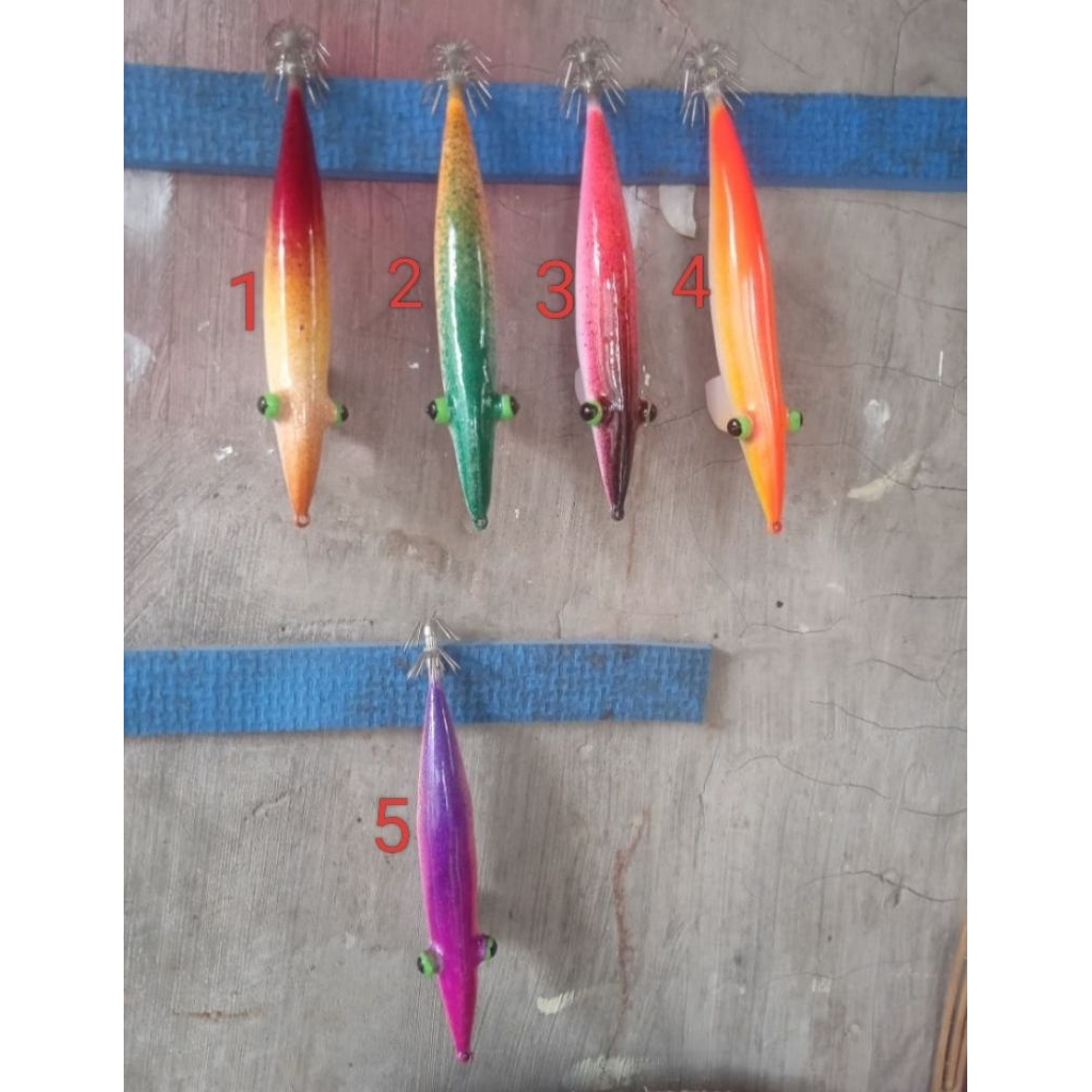 Udang udangan umpan mancing cumi spesial terang bulan.