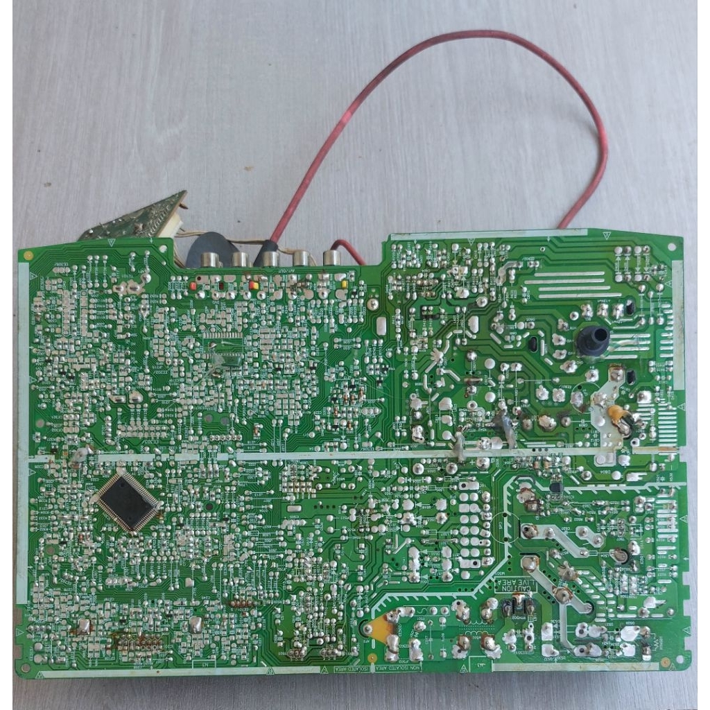 Mesin tv polytron slim 21 inch (Non XBR), Siap pakai.