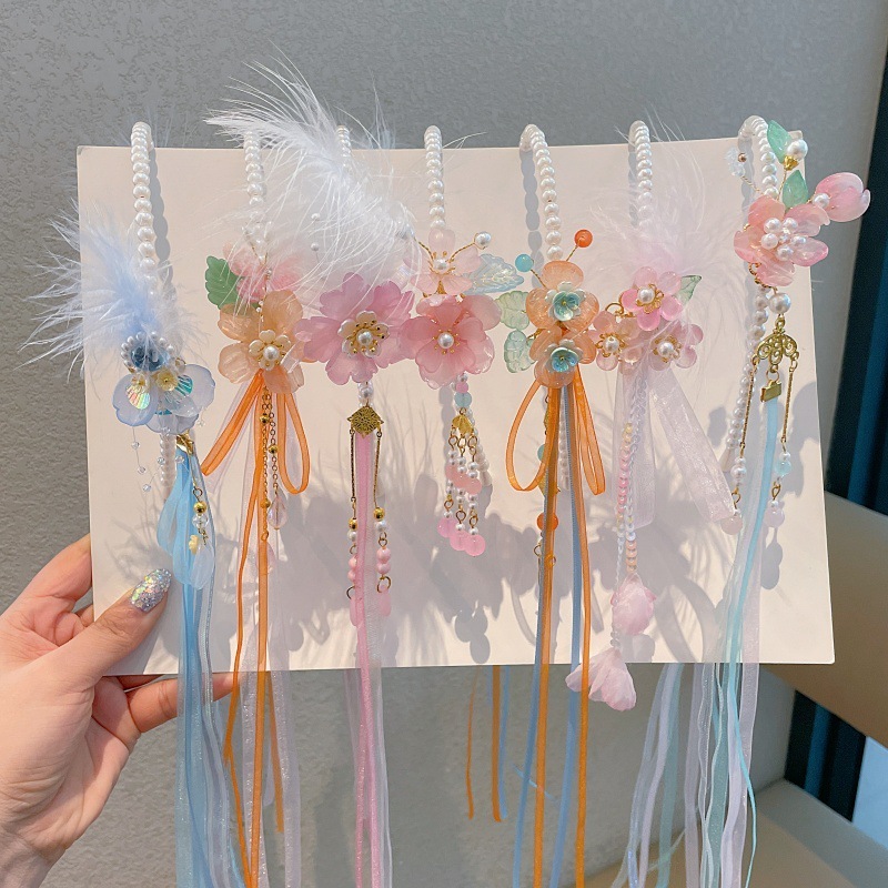 Citdora Hairpin - Bando Hanfu Anak Perempuan Gaya Cina