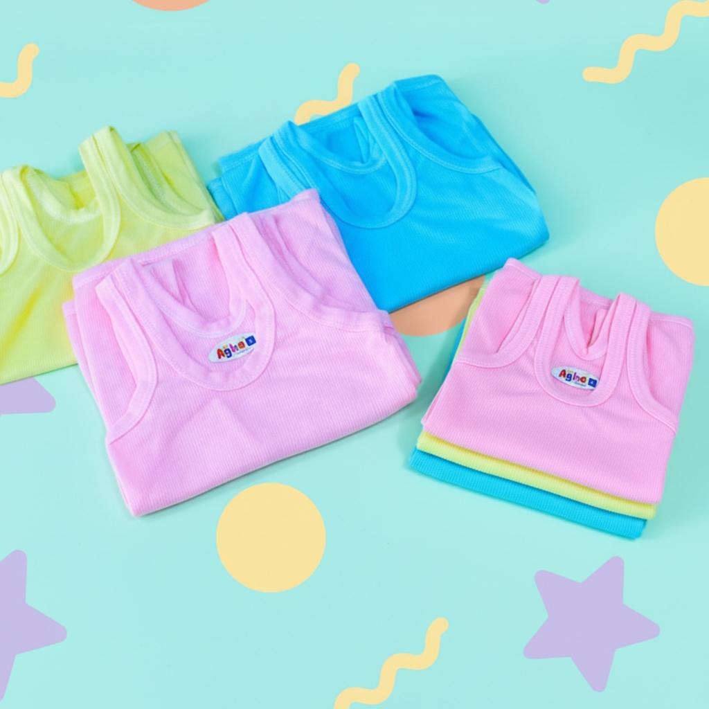 SINGLET ANAK KAOS DALAM ANAK SINGLET BAYI KAOS SINGLET ANAK LAKI-LAKI KAOS SINGLET ANAK PEREMPUAN