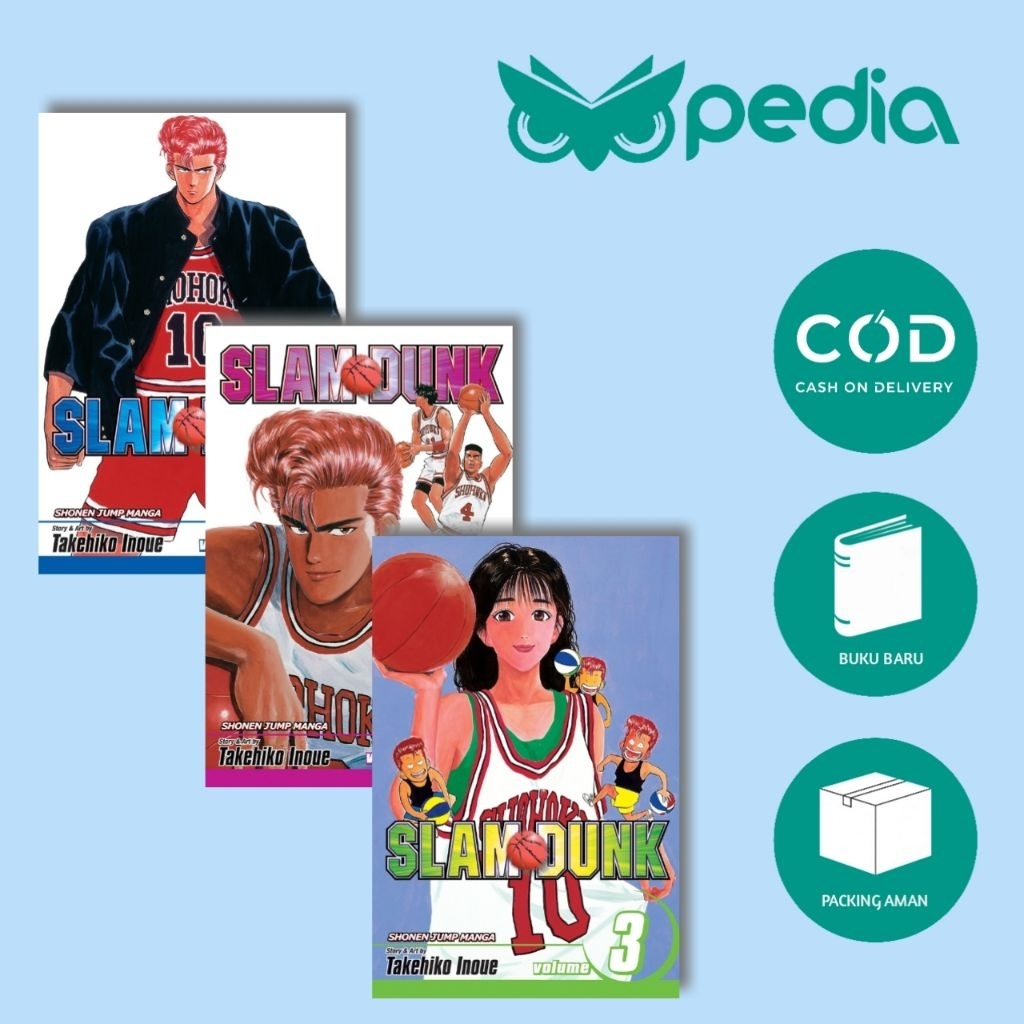 KOMIK MANGA SLAM DUNK VOL 1 - 31 Bahasa Indonesia