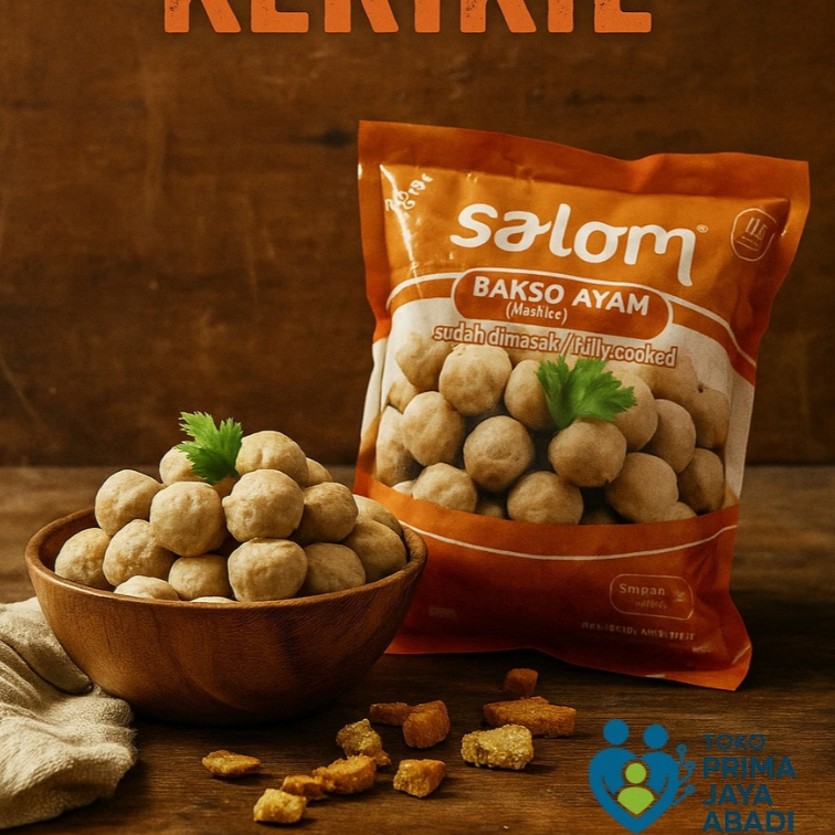 Salam Bakso Ayam Kerikil Kemasan 500g