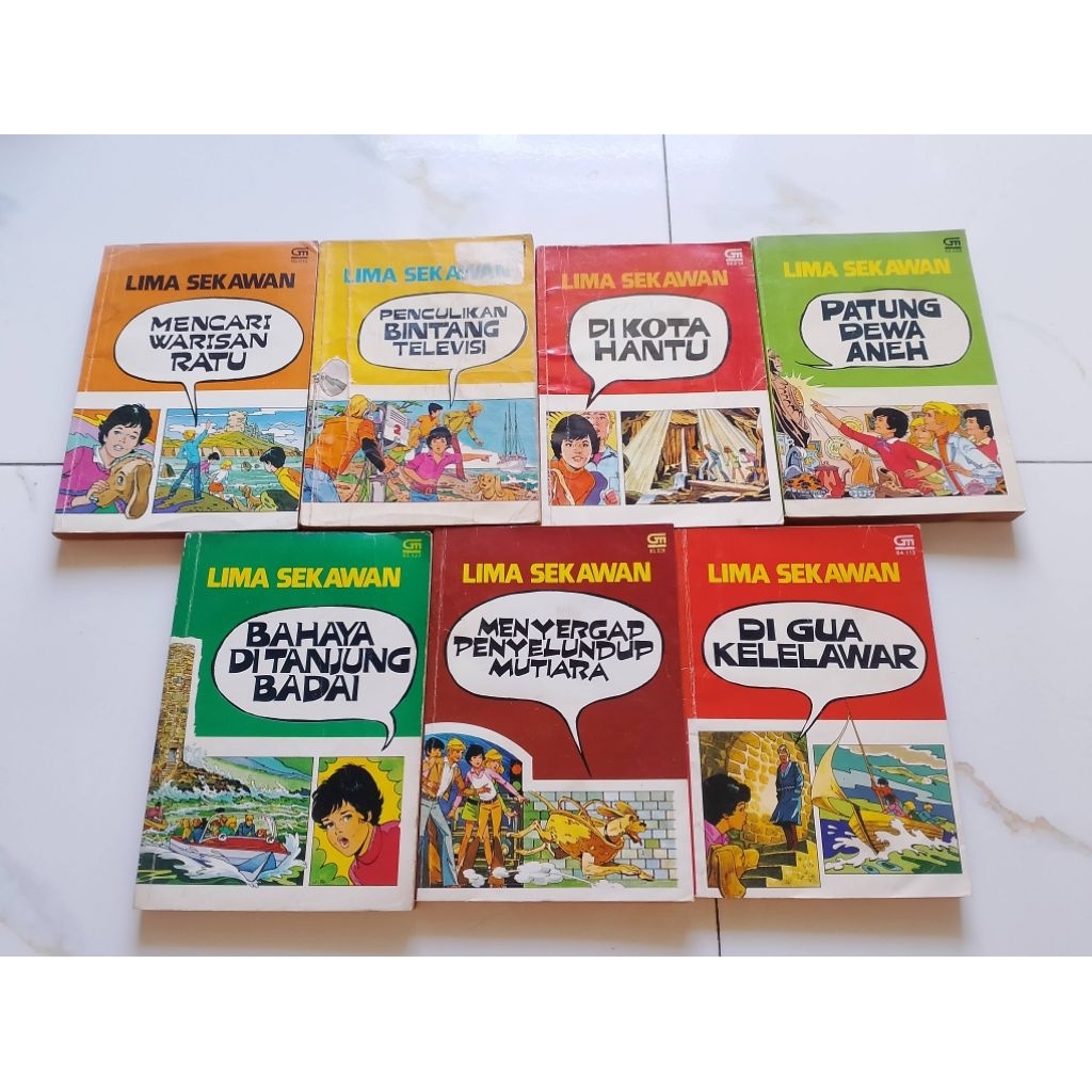 Paket Novel Lima Sekawan