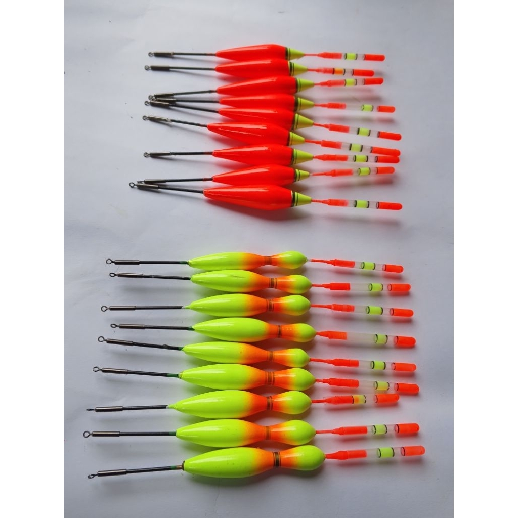 pelampung pancing antibadai Viber size 14cm.