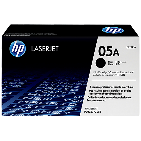 Toner HP Laserjet 05A Black CE505A Original