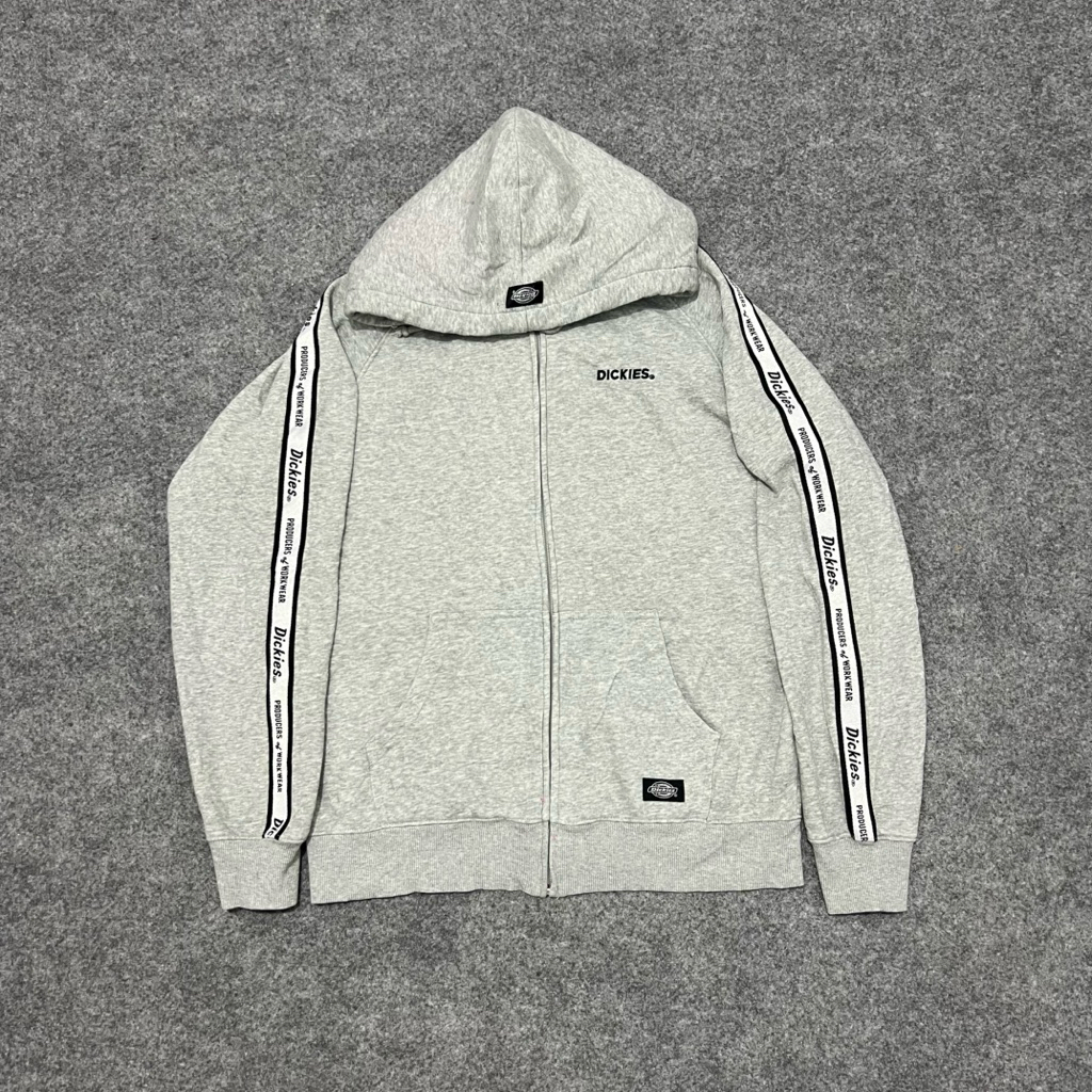 Rare Zip Hoodie Dickies Tapped