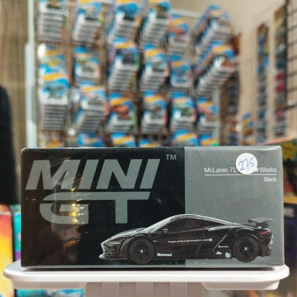MINI GT McLaren 720 LB WORKS BLACK
