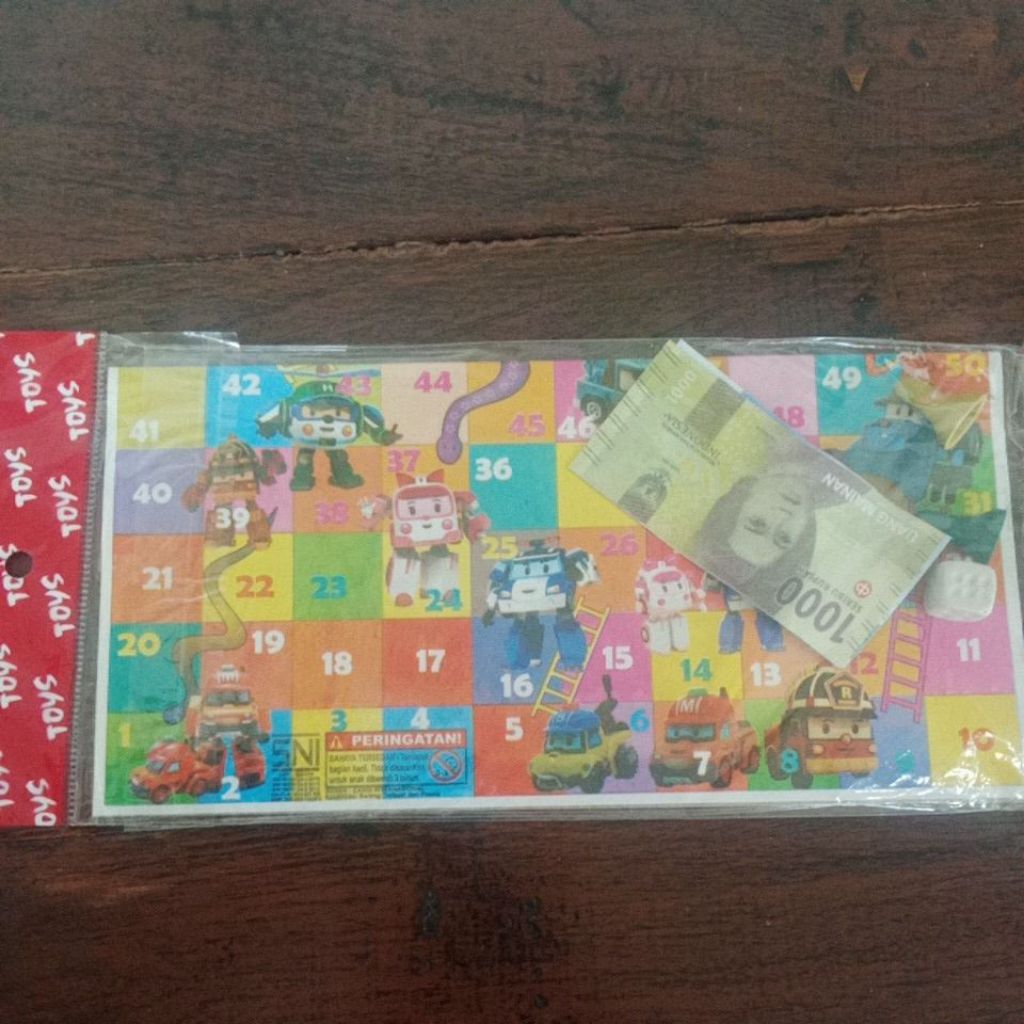 Ular tangga robocar poli