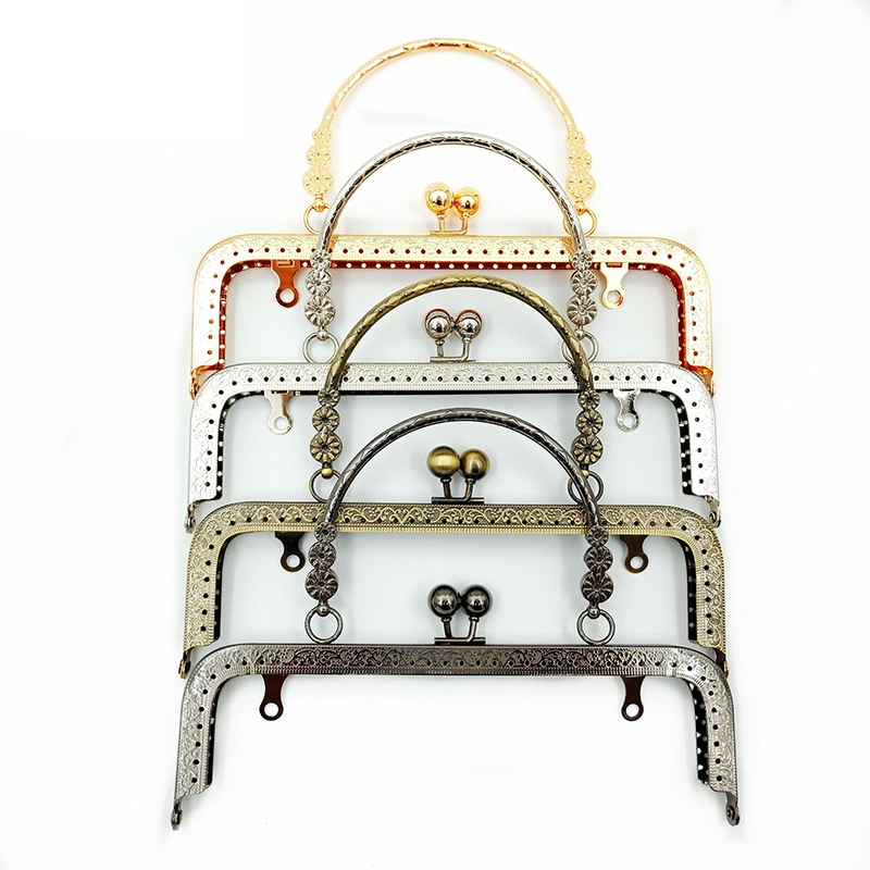 Behel Dompet Rajut 20cm Behel Tas Rajut Pesta Frame Behel Tas Rajut Aksesoris Tas Rajut