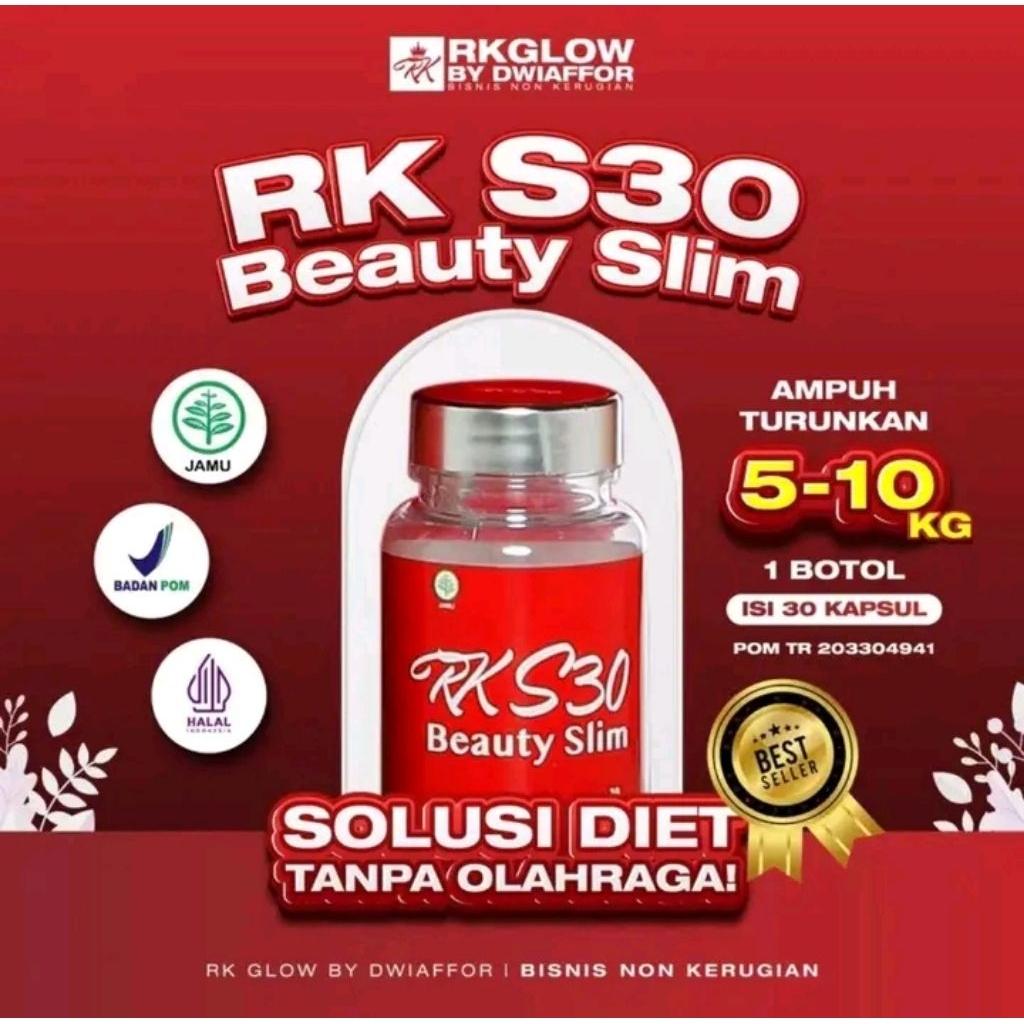 RK S30 BEAUTY SLIM diet sehat aman