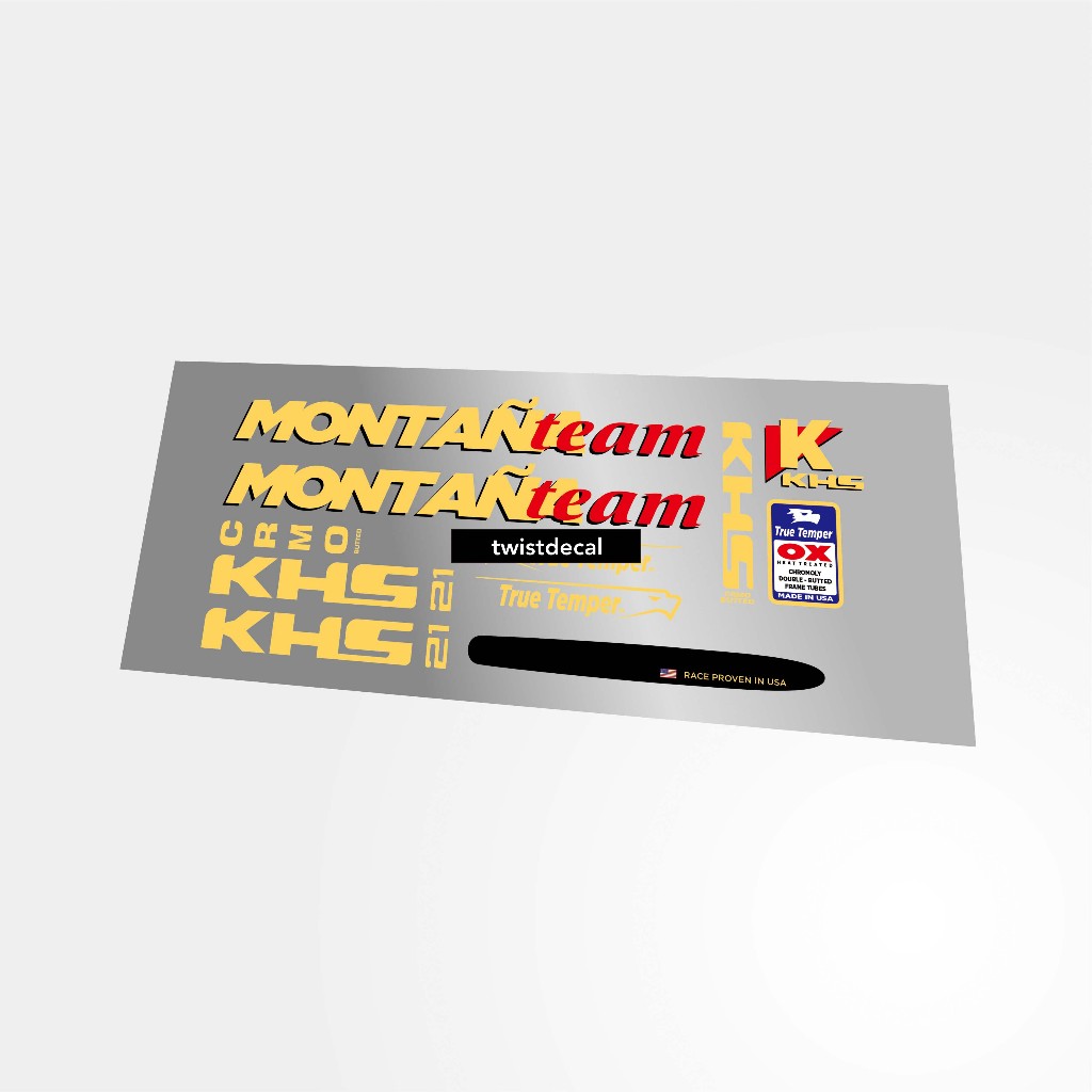 DECAL KHS MONTANA TEAM