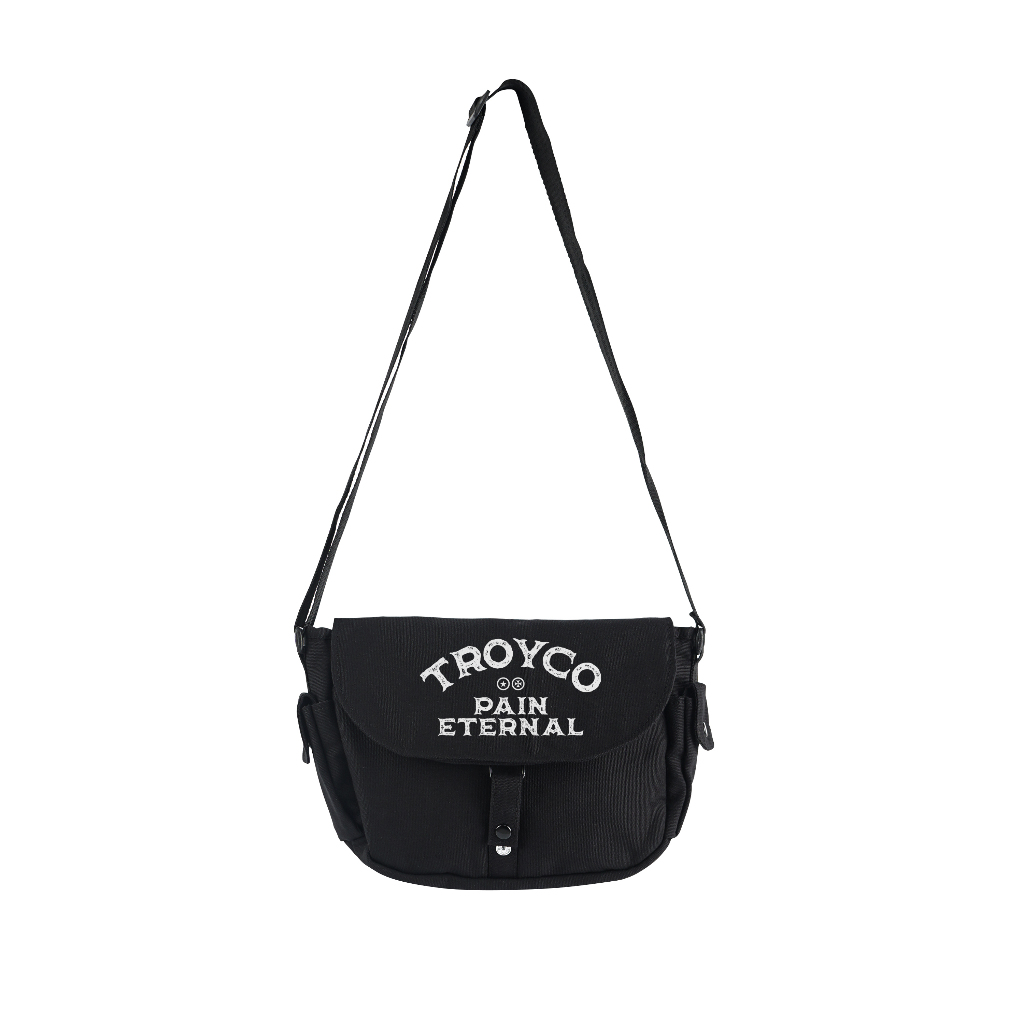 Troy Company Sling Bag Messenger Bag Pain Eternal - Tas Selempang Slingbag Hitam SB 3383