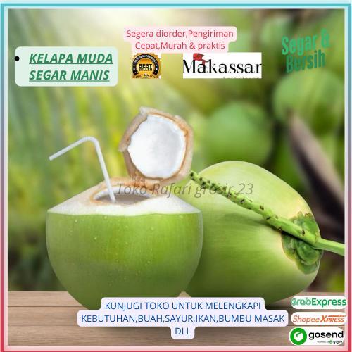Kelapa Muda Segar Perbiji,Kelapa muda manis,Kelapa muda fresh,Manfaat Kelapa muda,Kelapa muda Banyak