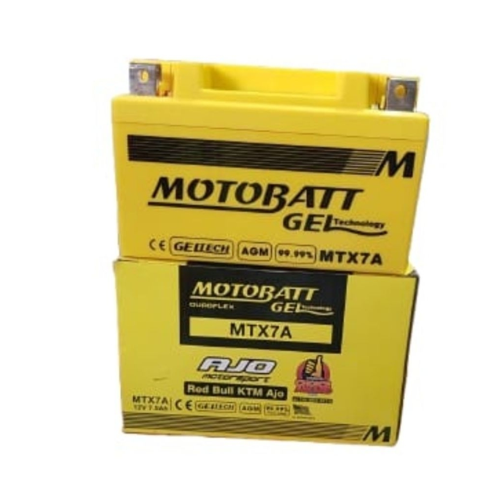 MOTOBATT AKI MOTOR GEL MTX7A ORIGINAL