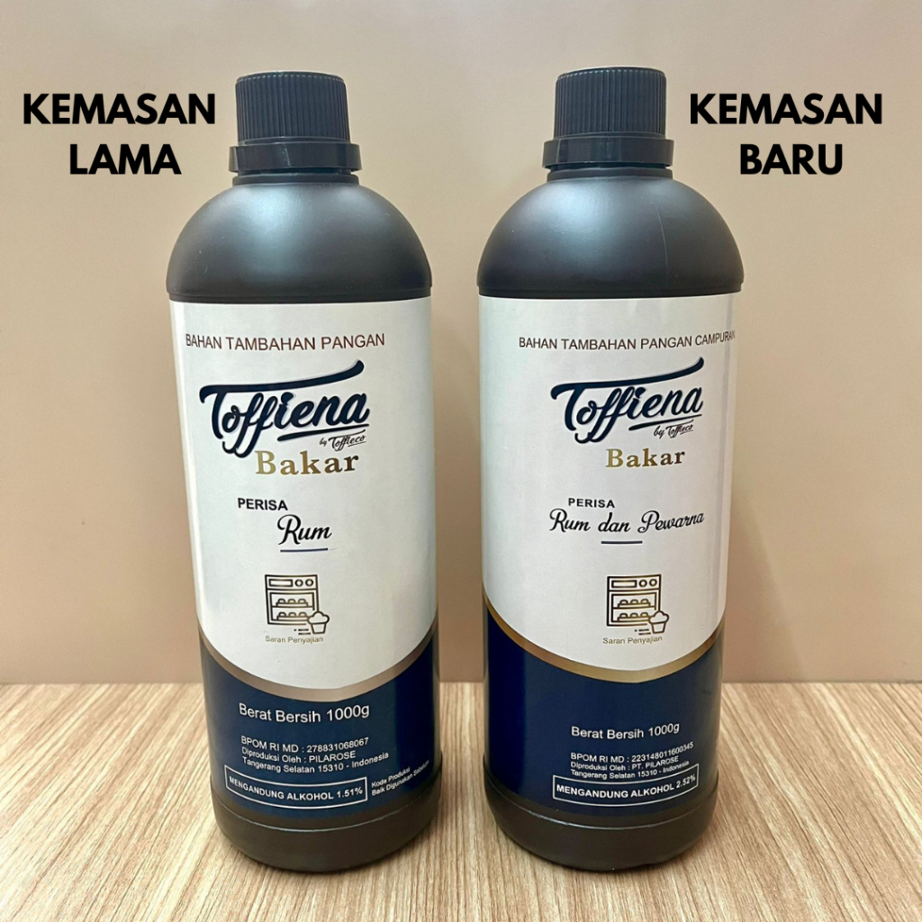 Toffieco Bakar Perisa Rum 1Kg - Toffiena by Toffieco Rhum Bakar