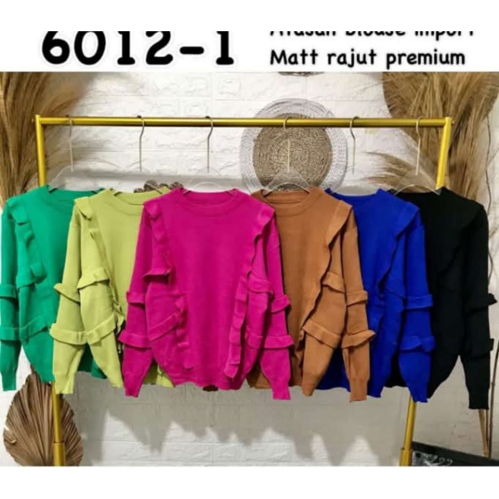 baju rajut kekinian wanita