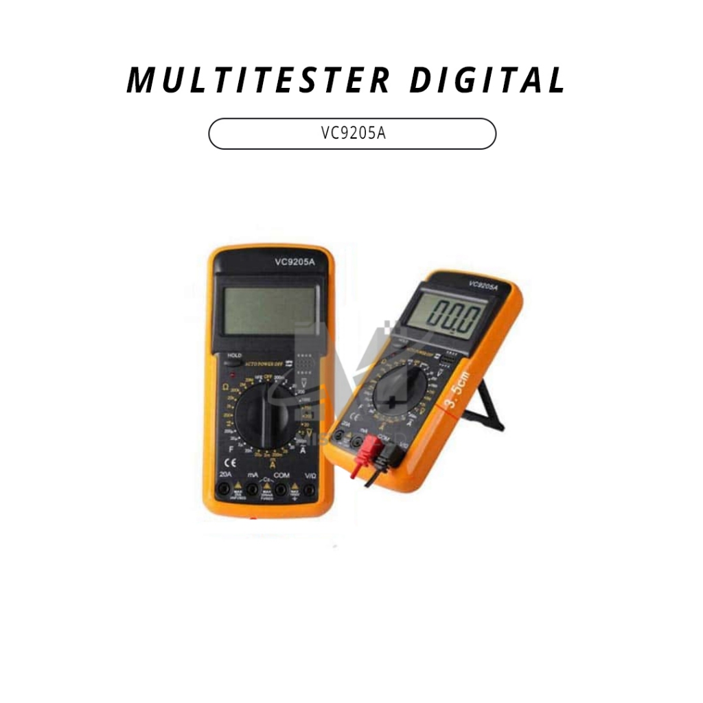 MULTITESTER DIGITAL VC9205A