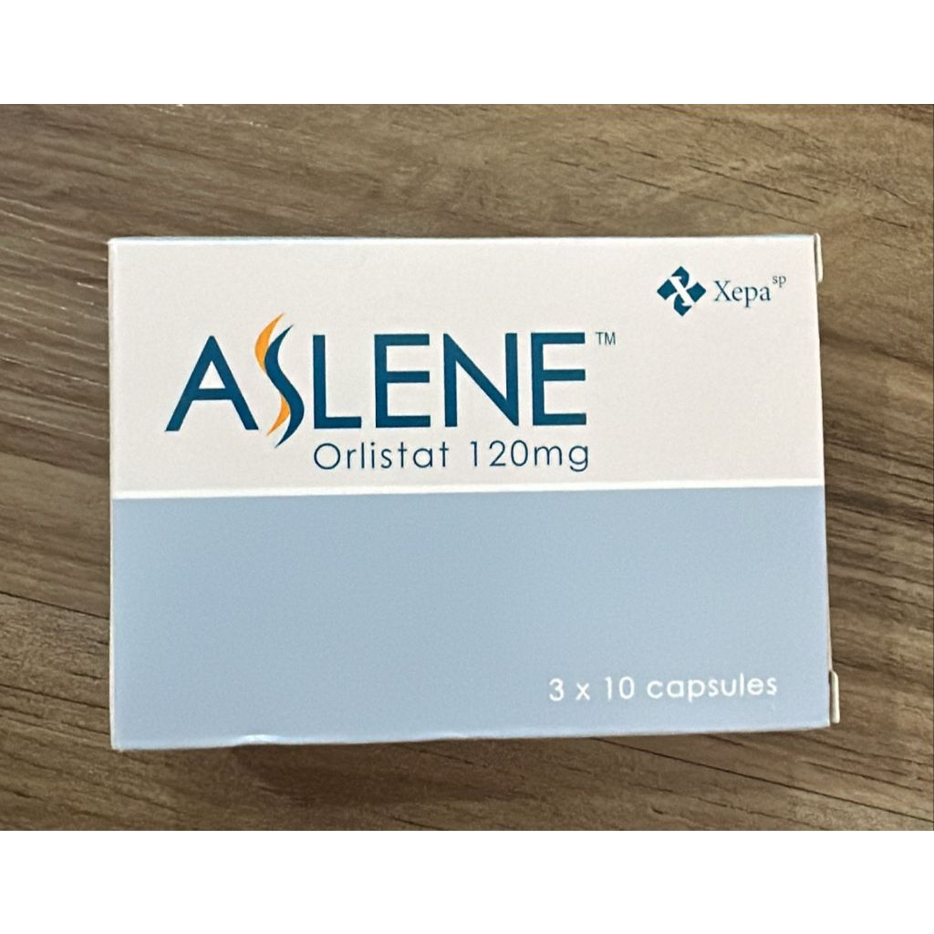 Aslene Orlistat 120mg 30KAPSUL Penghancur Peluntur Lemak
