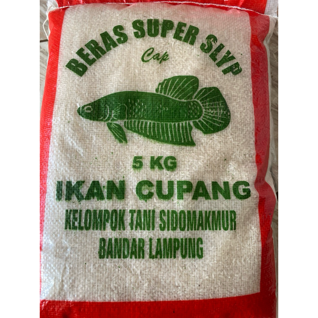 Beras Super Cap Ikan cupang isi 5Kg