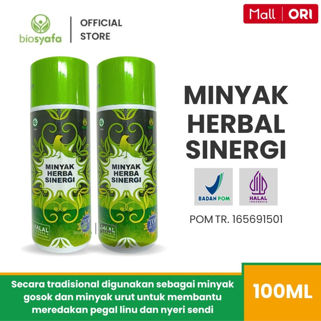 Mhs Minyak But But Paket 2 Botol Minyak Herbal Sinergi HNI HPAI 100ML Minyak Ajaib Asli