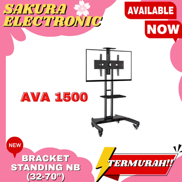 BRACKET TV STANDING NB AVA 1500 NORTH BAYOU | KETINGGIAN ADJUSTABLE