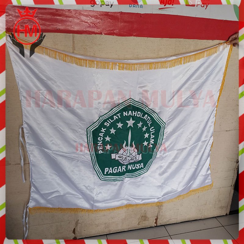 Bendera Logo Pencak Silat Bendera Logo Custom Pagar Nusa - HM