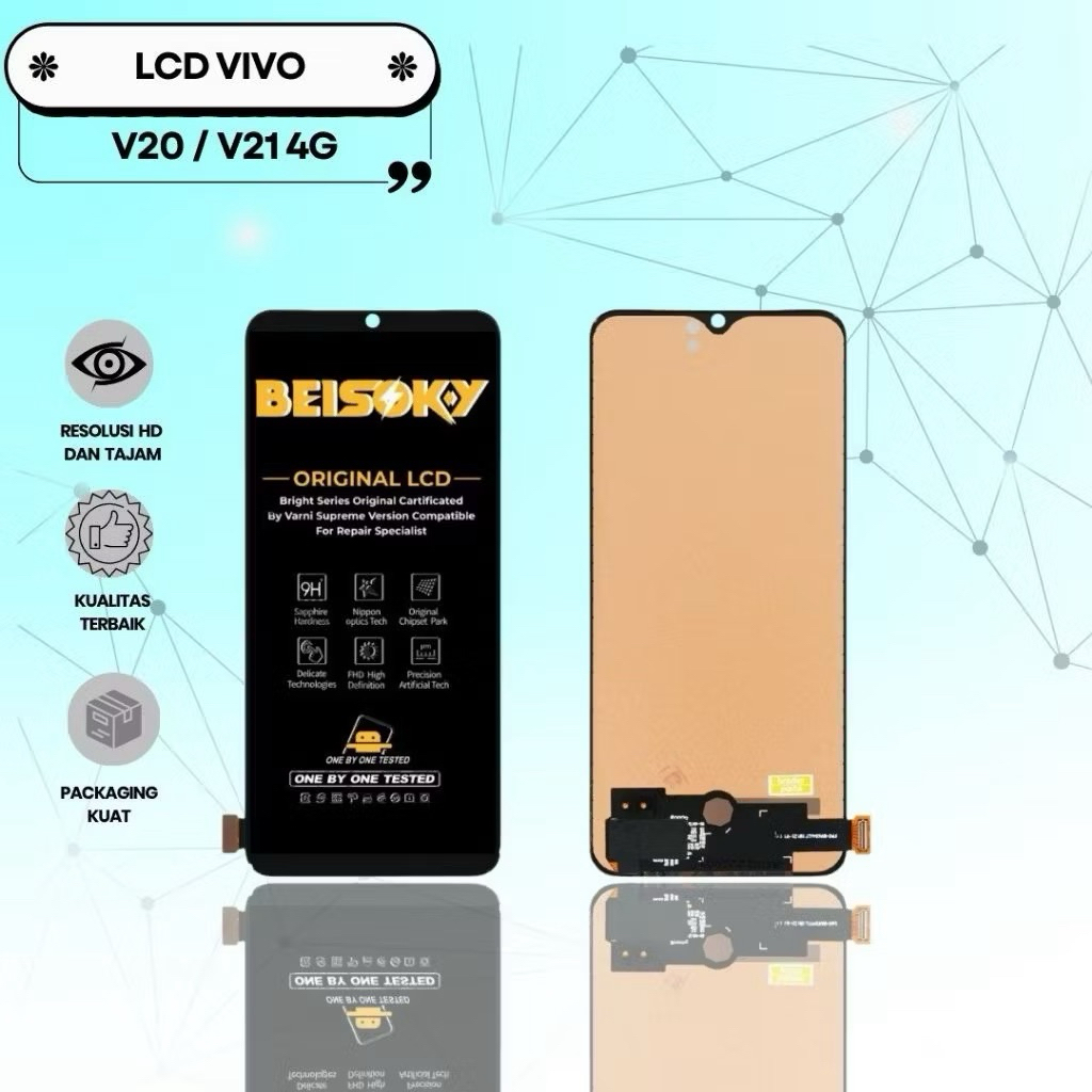 LCD TOUCHSCREEN VIVO V20 / V20S / V21 4G / V23E / Y73S 5G / V2025 Fullset Ori