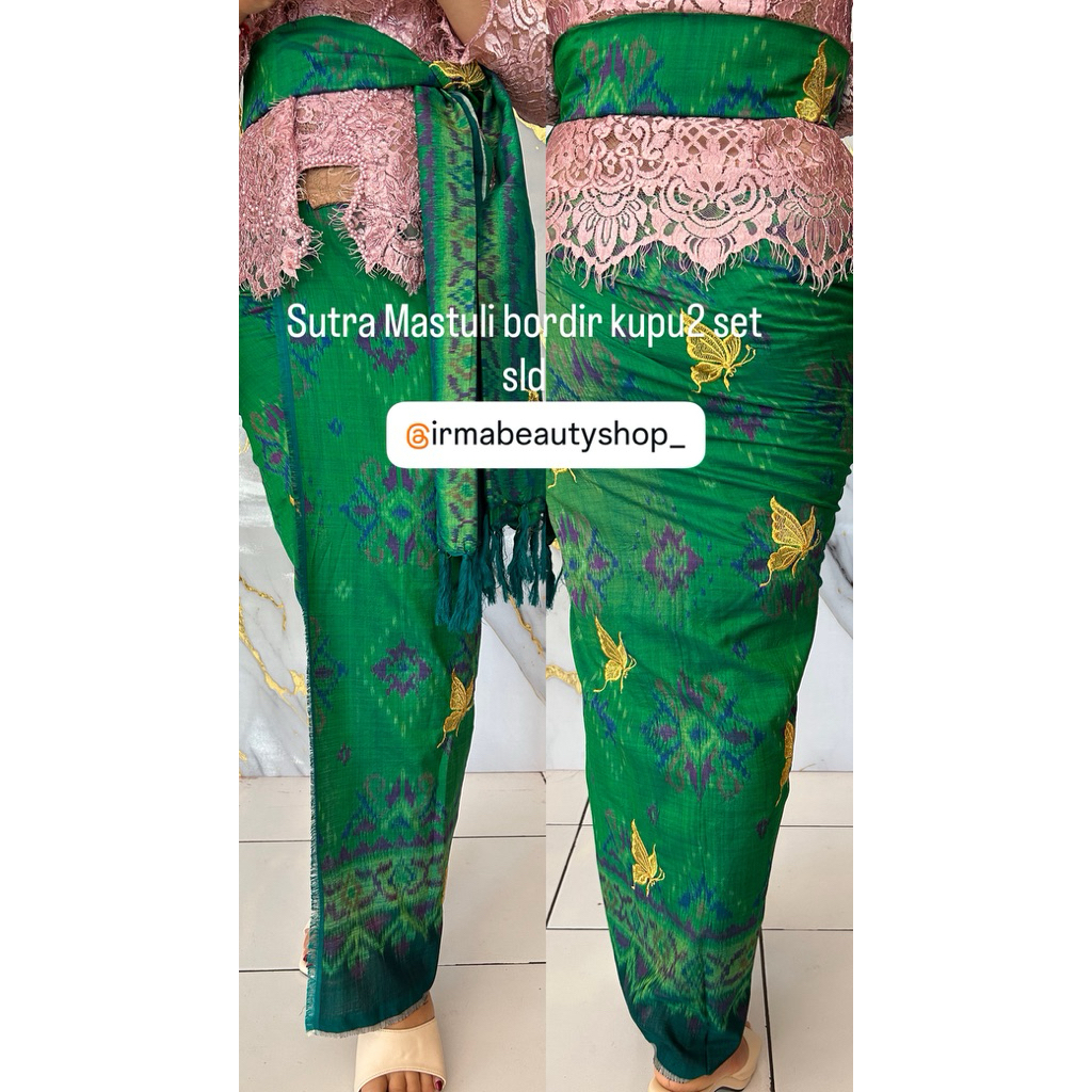 Ready Stok Sutra Mastuli Ori Set Selendang