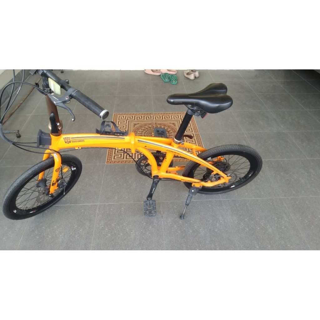 sepeda lipat 20 " Alloy 8 pacific transformer