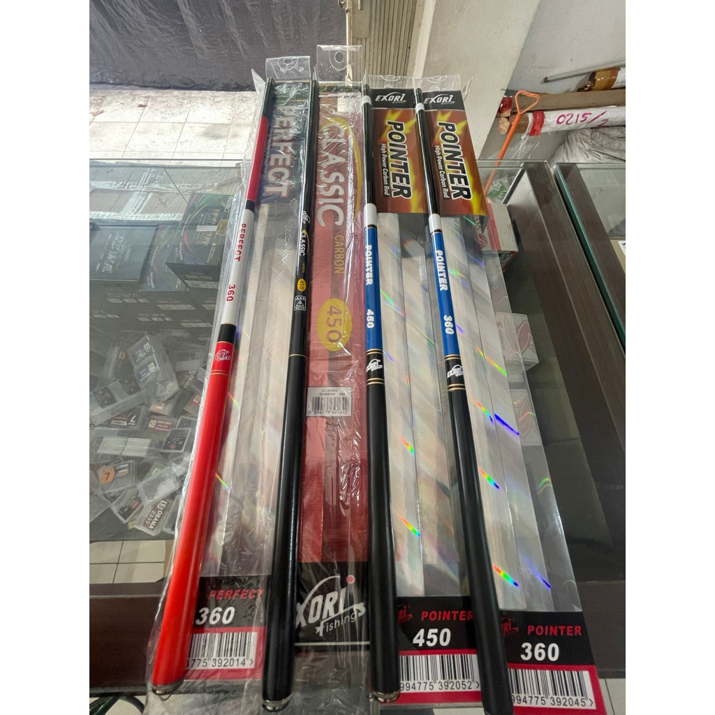 JORAN TEGEK EXORI POINTER CLASSIC PERFECT ELEGANT CARBON SPEK NILA MUJAIR LENGKAP UKURAN