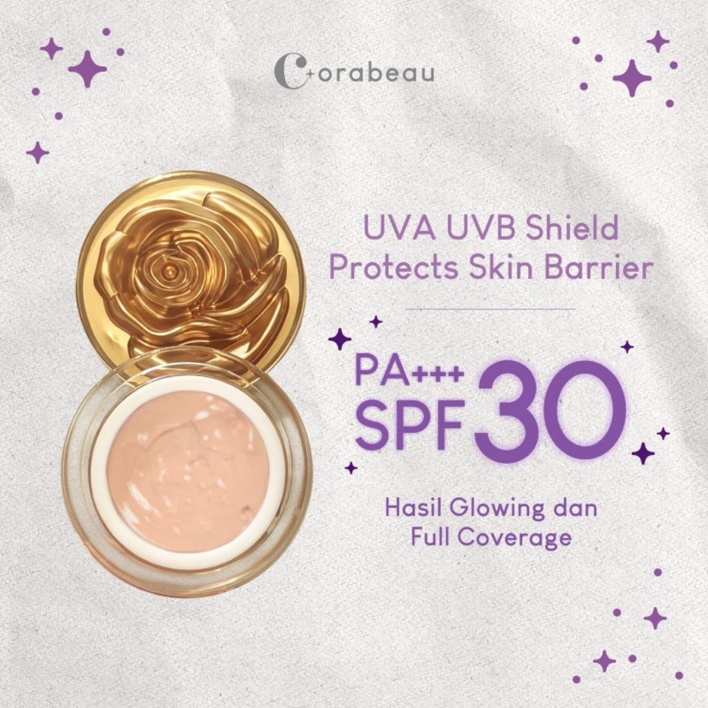 CORABEAU SUNSCREEN TINTED SPF 30 PA+++