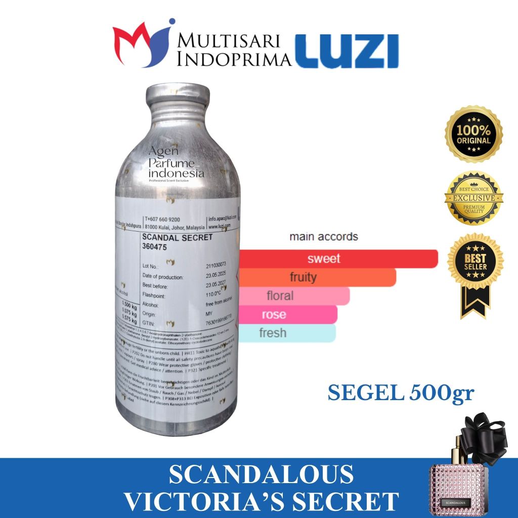 SCANDAL SECRET By LUZI Segel 500gr
