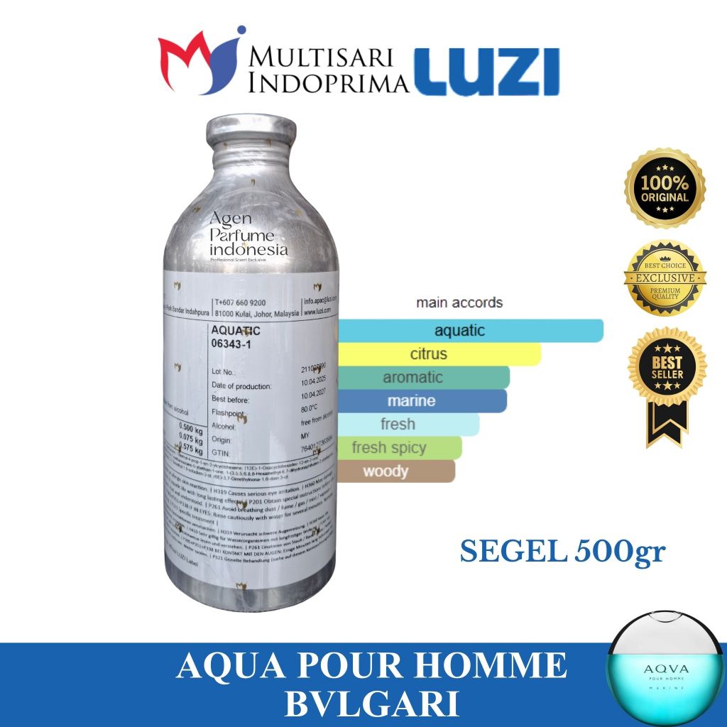 BULGARI AQUA By LUZI Segel 500gr