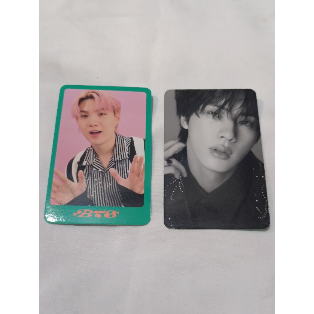 Jin & Suga BTS Photocard Dicon Official