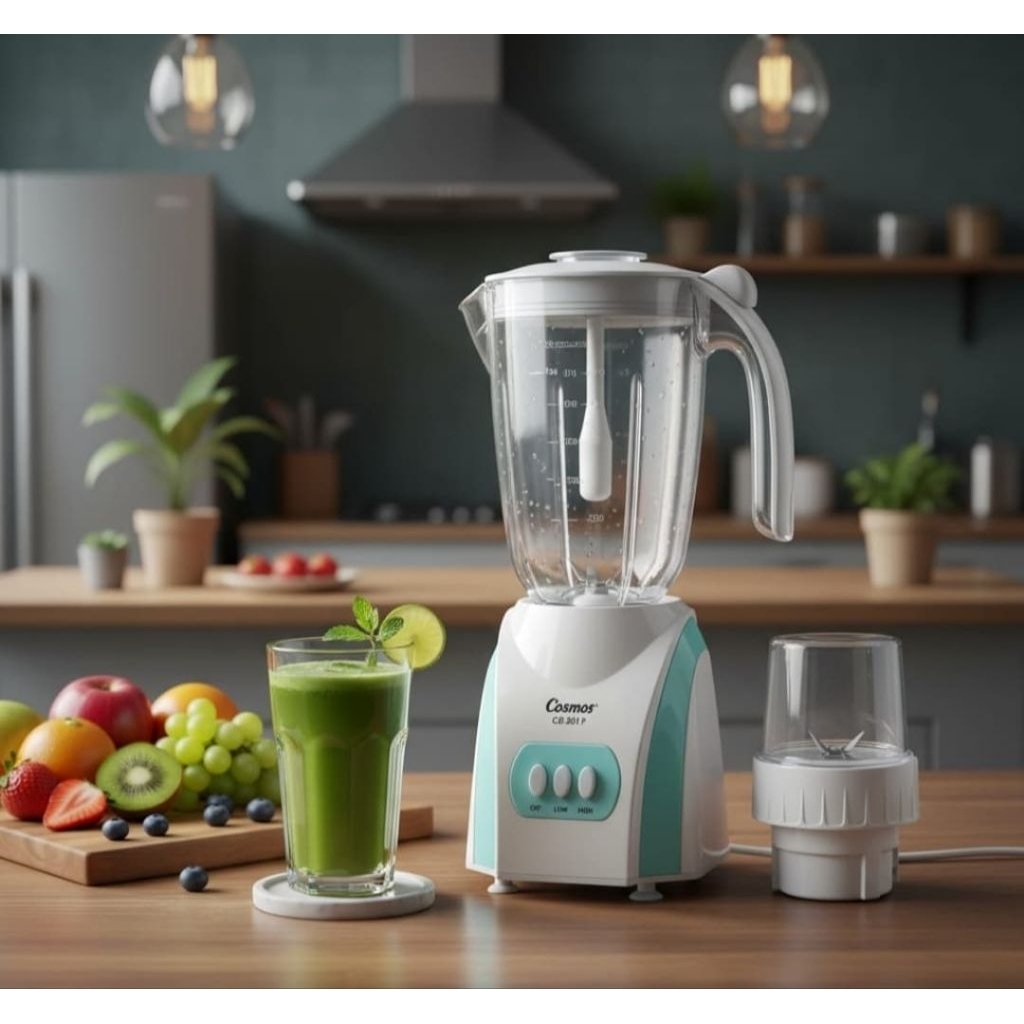 COSMOS CB-281 P Blender Cosmos 2 in 1 Plastik 2 Liter CB-281P CB 281 P