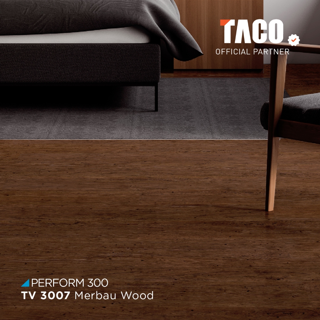 TACO Lantai Vinyl 3mm - Vinyl TACO Tebal 3mm per 1 Box