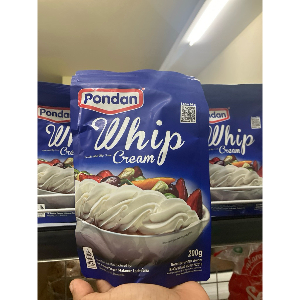 PONDAN WHIPPING CREAM BUBUK 200g