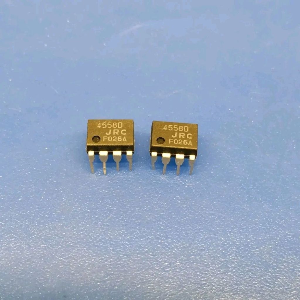 JRC 4558D Original / JRC 4558D IC / JRC 4558 D Asli