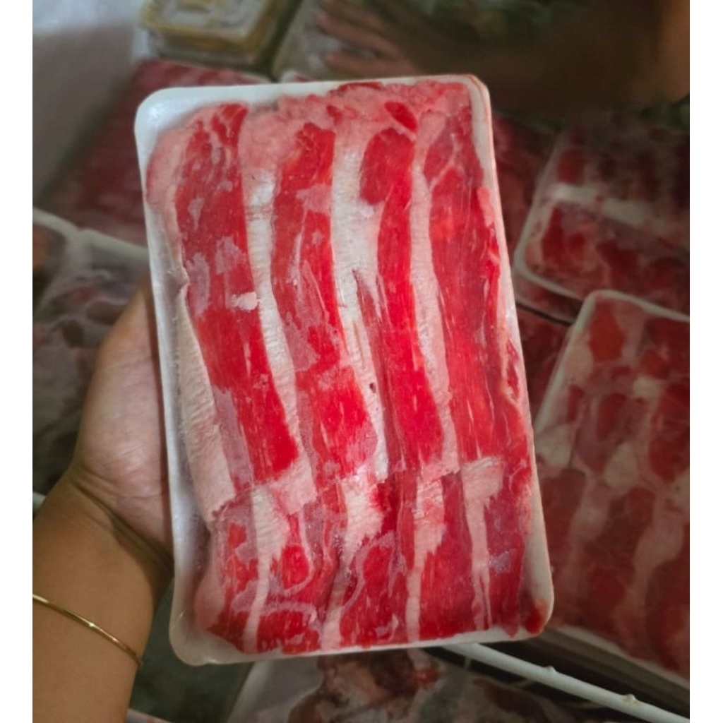 beef slice yoshinoya/daging slice halal