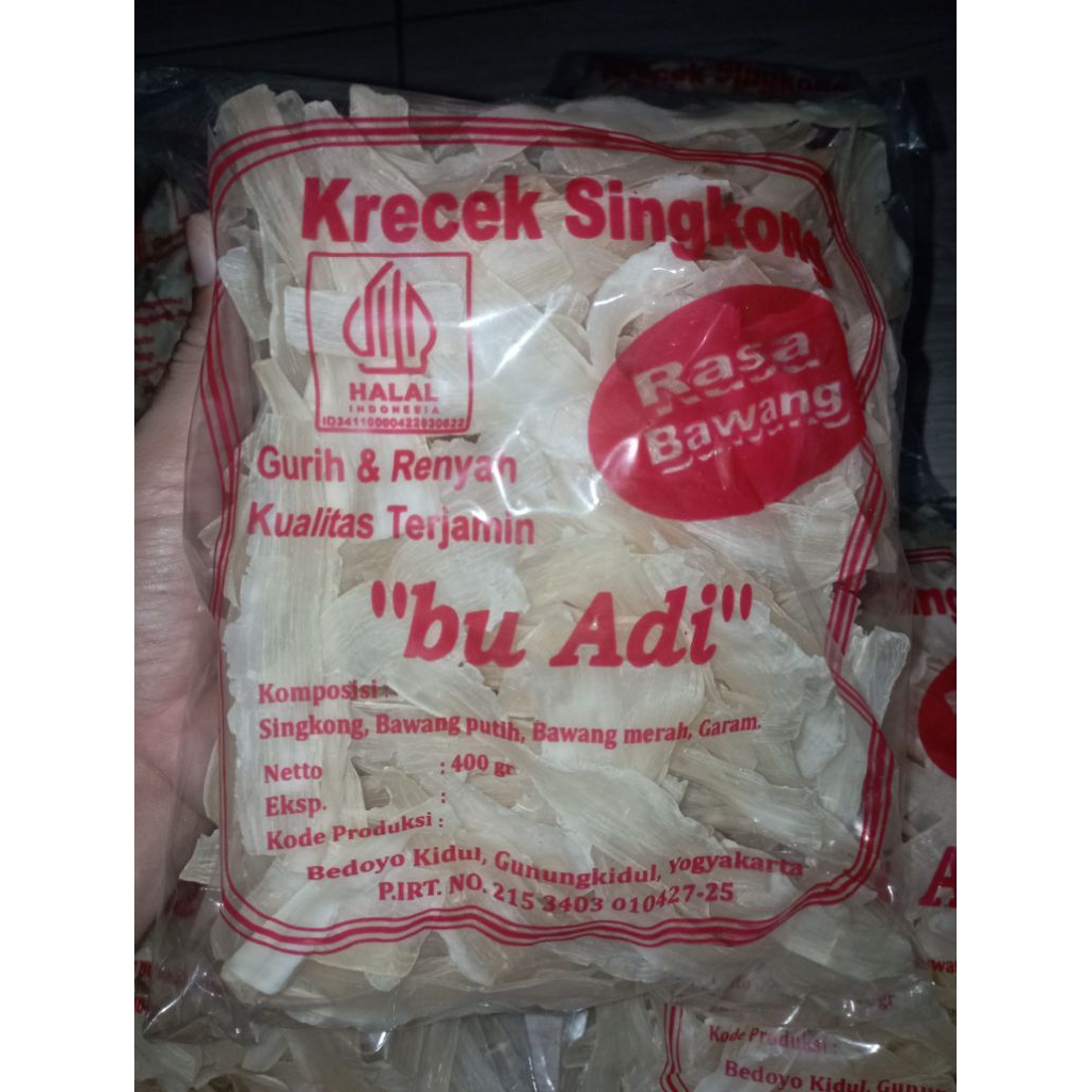 Krecek singkong mentah bu Adi Gunungkidul | Manggleng