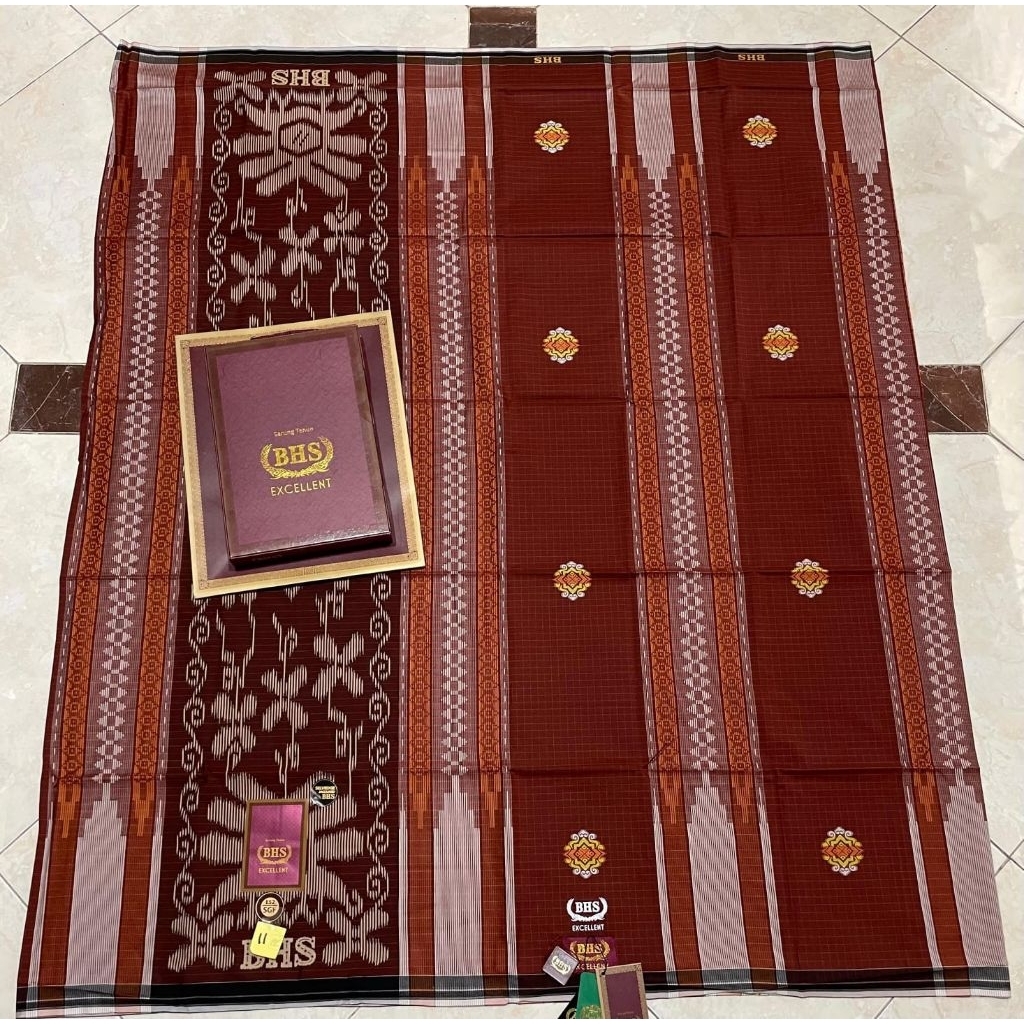 Sarung BHS Excellent Mercerized SKT Mix SCF SGK SKP TUR SGS QAT DBI DLL GOLD