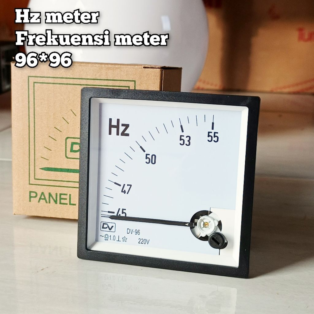 HZ Meter Frekuensi Meter Hertz meter 45-55 Hz DV96