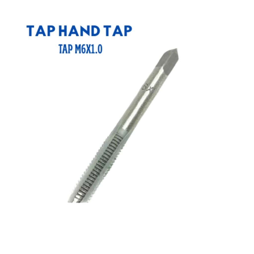 tap hand tap m6x1 tap lubang baut slek kunci 10 ,baru bukan yamawa osg