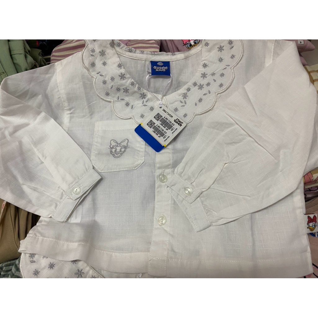 That’s Donald, Kemeja lengan panjang anak perempuan model crop