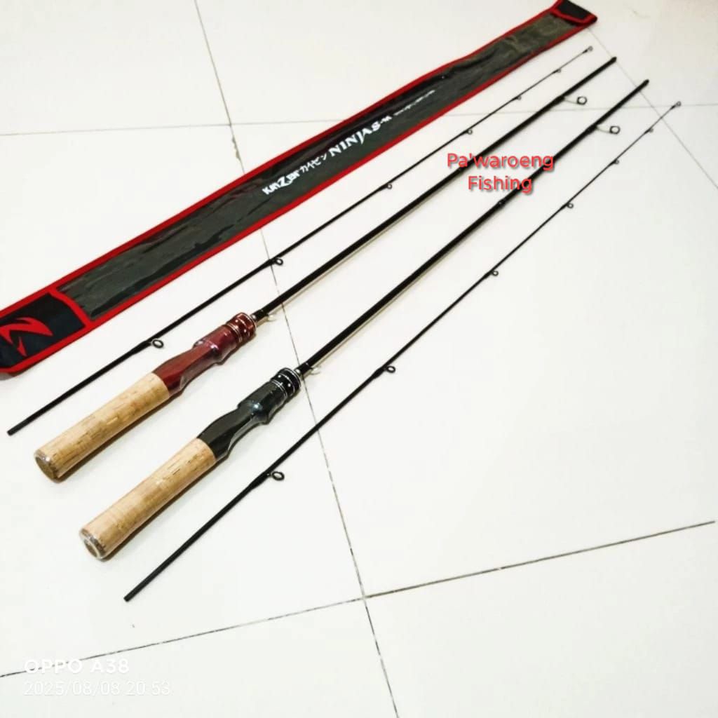 KAIZEN NINJAS 198 JORAN PANCING ULTRA LIGHT CASTING UL PANJANG 198 CM