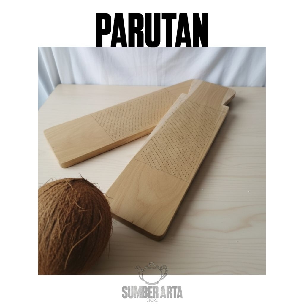 PARUTAN KELAPA BAHAN KAYU | PERALATAN DAPUR/PERALATAN MASAK
