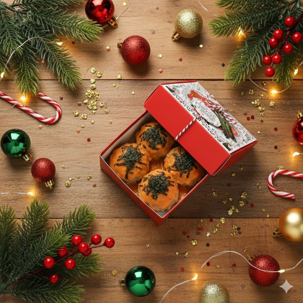 Box Natal / Christmas 10x10cm (1 pcs)